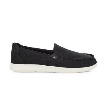 Sanuk Donna Lite Tx Canvas Slip On Sidewalk Surfers Dam Svarta | Sverige 484VRW